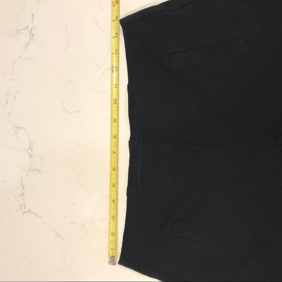 Chico’s black stretch ankle pants Sz 0 tall - Picture 6 of 7